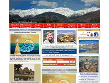 Tablet Screenshot of 123himachal.com